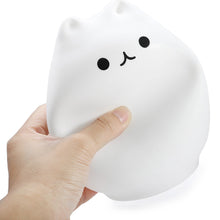 Load image into Gallery viewer, Night Light Silicone Soft Cartoon of cat