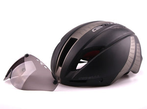 Aero Goggles + Bicycle Helmet