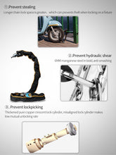 Load image into Gallery viewer, Bicycle Lock Safe Metal Anti-Theft