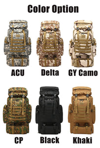 Military Tactical Backpack Bag Camping