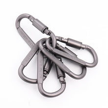 Load image into Gallery viewer, Aluminum Carabiner  Survival Kit Lock Tool