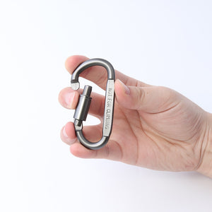 Aluminum Carabiner  Survival Kit Lock Tool