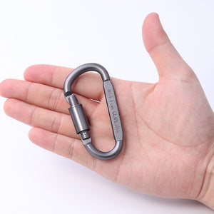 Aluminum Carabiner  Survival Kit Lock Tool