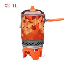 Load image into Gallery viewer, Compact One-Piece Camping Stove Personal Cooking System