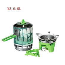 Load image into Gallery viewer, Compact One-Piece Camping Stove Personal Cooking System