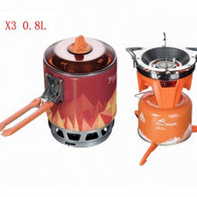 Load image into Gallery viewer, Compact One-Piece Camping Stove Personal Cooking System